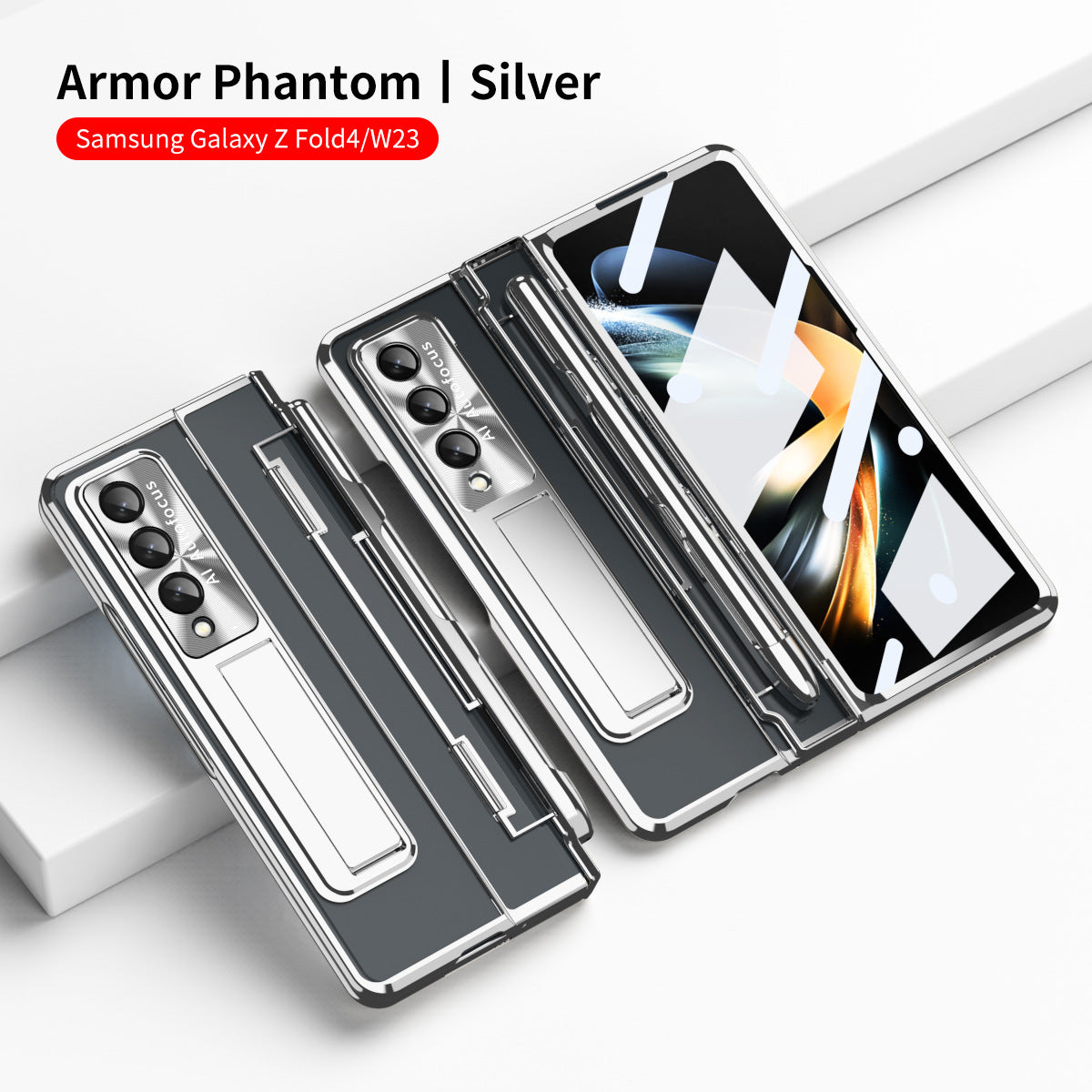 360° Armor Hinge Folding Transparent Case 2.0