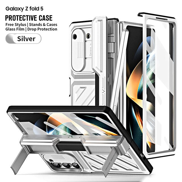 Hinge Armor Magnetic Mechanical Case for Samsung Galaxy Z Fold 5