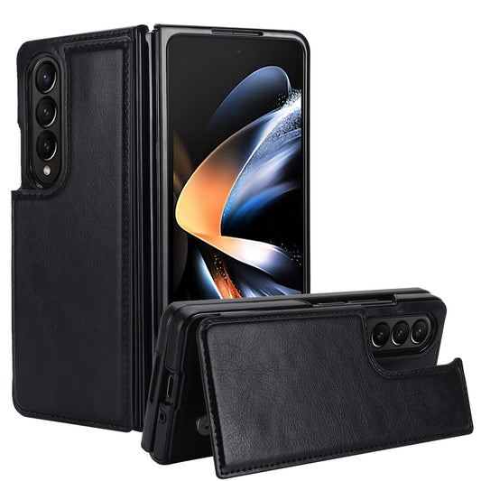 Double Magnetic Button Wallet Case for Samsung Galaxy Z Fold 5