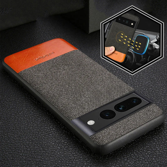 business Leather Magnetic Cover For Pixel Serie